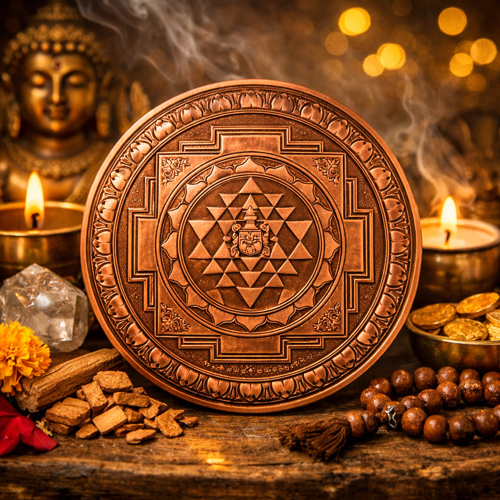 Sri Yantra Plate
